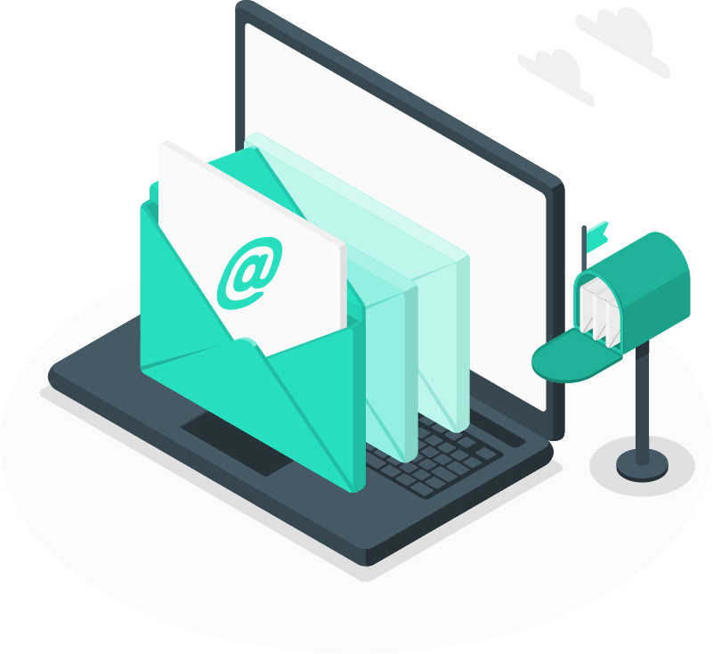 Professional Email illustration